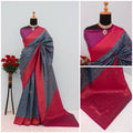 KANIJIVARAM PREMIUM SOFT SILK SAREE - Red